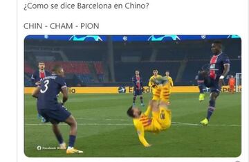 Los mejores memes de la eliminación del Barcelona en Champions