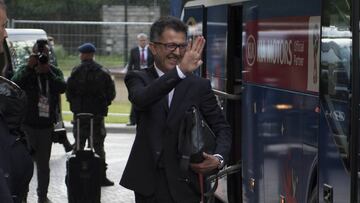 Resalta Juan Carlos Osorio ilusión del Tri a su llegada a Rusia