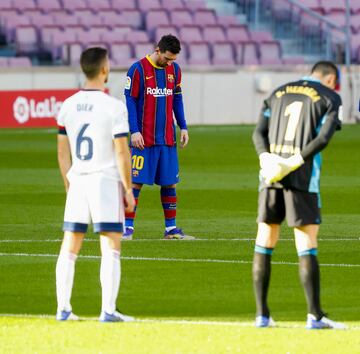 As¨ª han sido los emotivos minutos de silencio del deporte por la muerte de Maradona