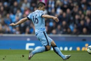 2. Sergio Agüero, Argentina. 65 millones de euros.