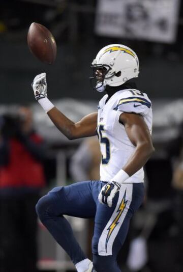 Los Chargers volvieron a adelantarse a comienzos del segundo cuarto merced a una recepci¨®n de 7 yardas de Dontrelle Inman que pon¨ªa el 14 a 7 en el luminoso. El WR fue el mejor receptor de San Diego, sumando 82 yardas en 8 capturas.
