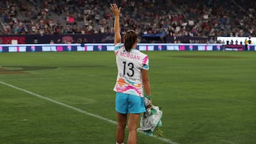 Three San Diego Wave players made the top five with Morgan featuring alongside Naomi Grima and Jaedyn Shaw.