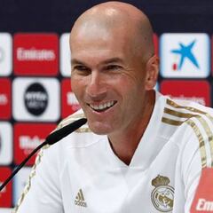 Zidane: "James está en forma y estoy contento con él"