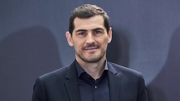 Iker Casillas, en la presentación de la serie documental 'Colgar las alas' (Movistar+).