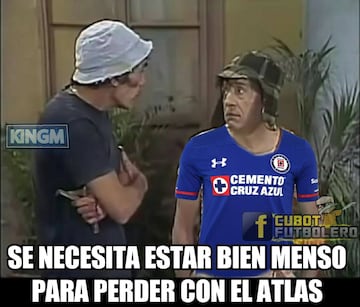 Los 18 memes que se burlan de Cruz Azul por su derrota ante Atlas