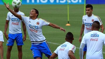 Entrenamiento de la Selección Colombia.