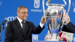 La Champions llegó a Madrid de la mano de Roberto Carlos