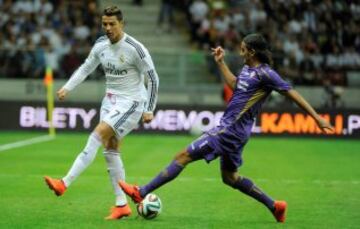 Cristiano Ronaldo y Alberto Aquilani.