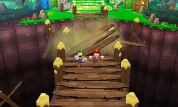 Captura de pantalla - Mario &amp; Luigi: Dream Team Bros. (3DS)