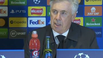 Ancelotti: "Hemos jugado con personalidad, pero todavía está abierta la eliminatoria"