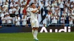 James Rodr&iacute;guez volvi&oacute; a jugar con el Real Madrid y se destac&oacute;.