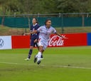 Juega en la U y tuvo una jornada dorada en la Roja: ¡hizo tres goles!