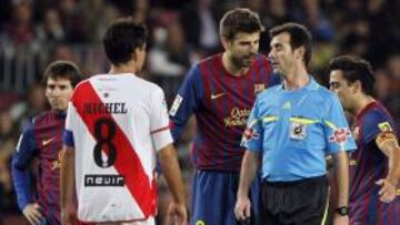 <b>SANCIÓN MÍNIMA. </b>El acta de Pérez Lasa salvó a Gerard Piqué.