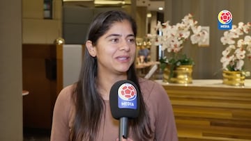 La jugadora habla sobre el valor del recambio generacional mientras se prepara para enfrentar a Brasil en la doble fecha FIFA.