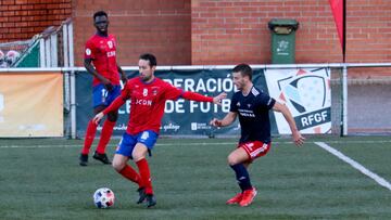 Imagen del partido entre Choco y Alondras.