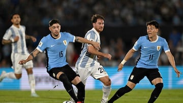 Alineación posible de Uruguay ante Perú en las Eliminatorias Sudamericanas