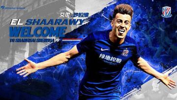 El Shaarawy, jugador de Shanghai Shenhua