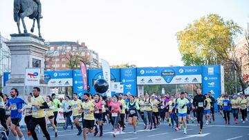 Imagen del Zurich Rock ´n´ Roll Running Series Madrid de 2022.