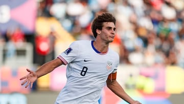 El mediocampista estadounidense que juega para el Parma Calcio de la Serie A, Benja Cremaschi, fue elegido el mejor jugador joven del 2025 para USA.