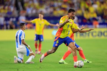 La Selección Colombia cayó 1-0 ante Argentina en el Hard Rock Stadium en partido válido por la final de la Copa América 2024.
