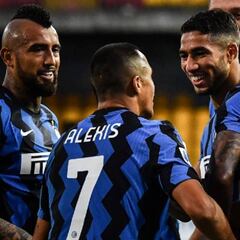 La conexión total de Alexis y Hakimi que hace crecer al Inter