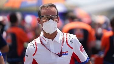 Alberto Puig en Jerez.