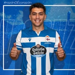 El uruguayo Nacho González firma dos años con el Deportivo