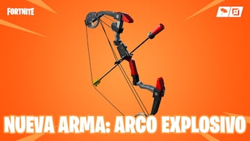 Fortnite Battle Royale: Así es el nuevo arco explosivo