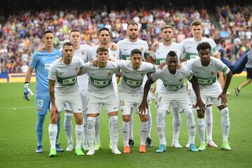 Once inicial del Elche.