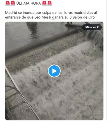 Los mejores memes del Balón de Oro 2023