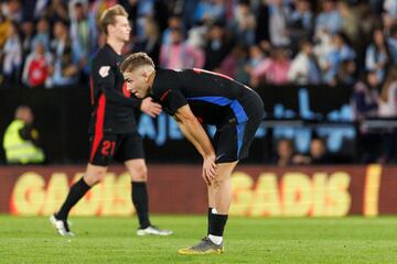 Fermn Lpez tras finalizar el encuentro contra el Celta.