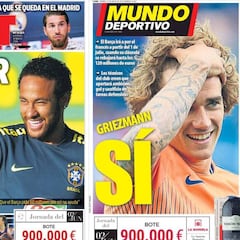 Griezmann y Neymar reeditan culebrón