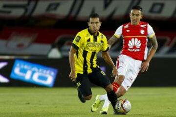 Santa Fe y Alianza empataron 1-1 con goles de Morelo y Figoli.