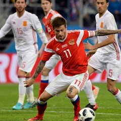 Rusia 3-3 España: resumen, resultado y goles del amistoso