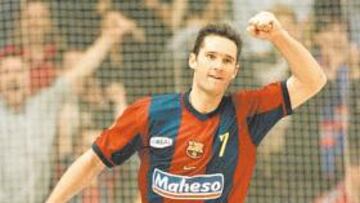 <b>TRIUNFAL. </b>Urdangarín encabezó una época dorada para el Barça de balonmano.