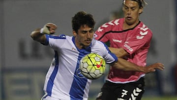 Gabriel Pires, en un partido con el Leganés.
