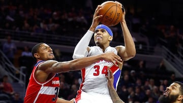 Beal y Harris, durante un partido