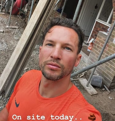 La nueva vida de Drinkwater: de ganar la Premier con el Leicester a trabajar en la obra