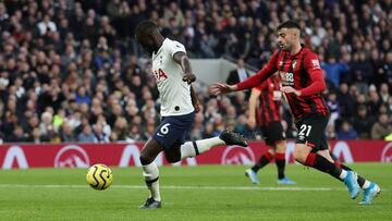 Davinson Sánchez destacado en la victoria ante el Bournemouth