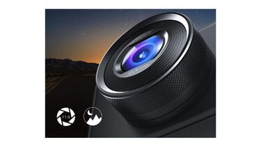 Esta cámara para carro de Amazon graba en Full HD, tiene sensor-G y súper visión nocturna
