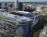 Espectaculares fotografías a vista de dron de las obras del Bernabéu