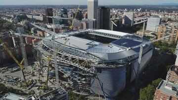 Mientras el Mundial de Qatar 2022 se desarrolla, las obras del nuevo Santiago Bernabéu no paran y avanzan a pasos agigantados. Esta vez con unas espectaculares fotografías a vista de dron.