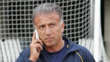 <b>FELIZ CON LOS RESULTADOS. </b>Tonono, director de captación y formación de la Unión Deportiva.