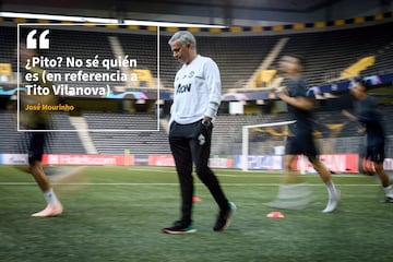 "Dios tiene que pensar que soy un tío cojonudo": las mejores frases de José Mourinho