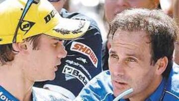 <b>UNIÓN. </b>Puig siempre ha confiado en Pedrosa y protege a su piloto como a un tesoro.