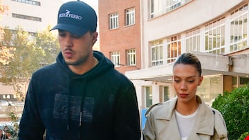 Carlo Costanzia y Alejandra Rubio al la salida de la Fundación Jiménez Díaz, a 28 de noviembre de 2024, en Madrid (España).
FAMOSOS;HOSPITAL;PAREJA;EMBARAZO
Óscar Ortiz / Europa Press
28/11/2024