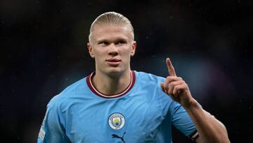 Manchester City’s Norwegian striker can’t stop scoring at the moment and his net-busting skills could see a whole host of records fall.