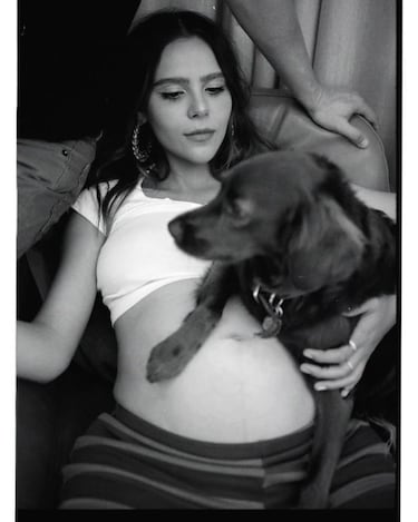 Yuya comparte fotos inéditas de su embarazo junto a Siddhartha