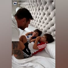 Antonella graba a Messi en una escena cotidiana poco conocida en el crack