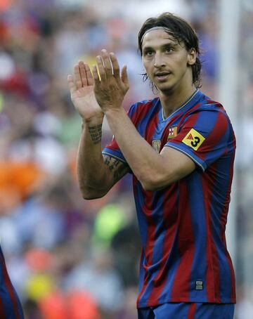 El jugador sueco militó en el FC Barcelona desde el 2009 hasta el 2010.